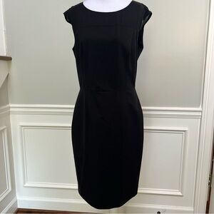 Banana Republic Silk Wool Shift Dress 10